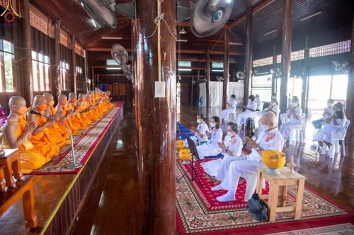 ภาพ No.67446:พิธีอุปสมบทวัดบึงกระจับ อ.พนมสารคาม จ.ฉะเชิงเทรา รับบุญจัดงานโดย สำนักกัลยาณมิตรสากล เมื่อวันที่ 7 ธันวาคม พ.ศ. 2565