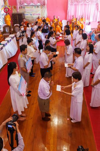 ภาพ No.298278:วันที่ 17 มกราคม พ.ศ. 2569  พิธีเจริญพระพุทธมนต์ ปฏิบัติธรรม มอบทุนการศึกษา ถวายสังฆทาน 109 วัด โครงการธรรมยาตราปีที่ 14 ณ วัดตะเคียน อำเภอบางกรวย จังหวัดนนทบุรี