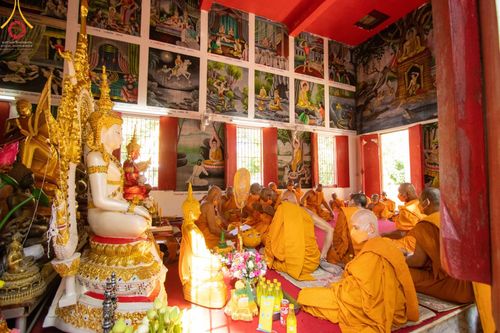 ภาพ No.67119:พิธีอุปสมบทวัดราษฎร์ศรัทธาธรรม อ.หนองแค จ.สระบุรี รับบุญจัดงานโดย สำนักพัฒนาเยาวชนโลก เมื่อวันที่ 9 ธันวาคม พ.ศ. 2565