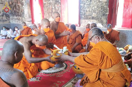 ภาพ No.67686:พิธีอุปสมบทวัดเดิมบาง อ.เดิมบางนางบวช จ.สุพรรณบุรี รับบุญจัดงานโดย  สำนักพระปริยัติธรรม เมื่อวันที่ 7 ธันวาคม พ.ศ. 2565