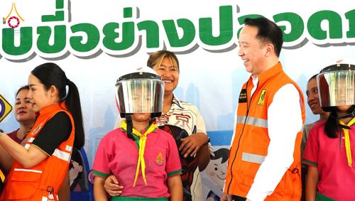 ภาพ No.337386:วันที่ 18 มิถุนายน 2569 “โครงการปรับปรุงพื้นที่เพื่อความปลอดภัย สำหรับคณะครู นักเรียน ผู้ปกครอง และประชาชนผู้ใช้เส้นทางสัญจร”  ณ โรงเรียนสังข์อ่ำวิทยา ถนนสีขาว ตำบลคลองสอง อำเภอคลองหลวง จังหวัดปทุมธานี