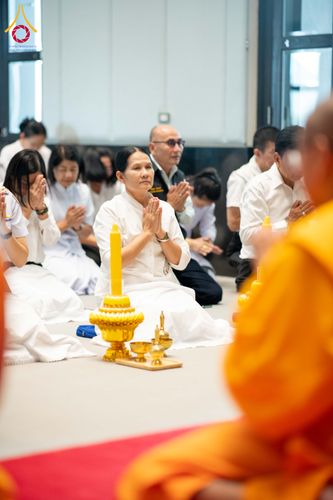 ภาพ No.340473:วันที่ 16 กรกฎาคม พ.ศ.2569 อำเภอคลองหลวงผสานเครือข่าย“บวร”ถวายเทียนพรรษาปี2569 ณ วัดพระธรรมกาย