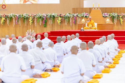 ภาพ No.217196:วันเสาร์ที่ 12 เมษายน พ.ศ. 2568 พิธีบรรพชา พิธีขอศีลและขอนิสสัย พิธีมอบบาตร ในโครงการอุปสมบทหมู่ บูชาธรรมหลวงพ่อธัมมชโย, โครงการธรรมทายาท ระดับอุดมศึกษา รุ่นที่ 52 ,  โครงการบวชพระนานาชาติ AEC & WAB CEO รุ่นที่ 4 ณ วัดพระธรรมกาย