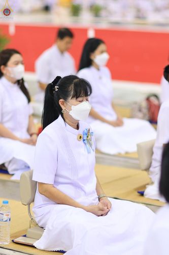 ภาพ No.76937:พิธีบูชาข้าวพระ ในวันมาฆบูชา อาทิตย์ต้นเดือนที่ 6 มีนาคม พ.ศ. 2566 ณ วัดพระธรรมกาย จ.ปทุมธานี