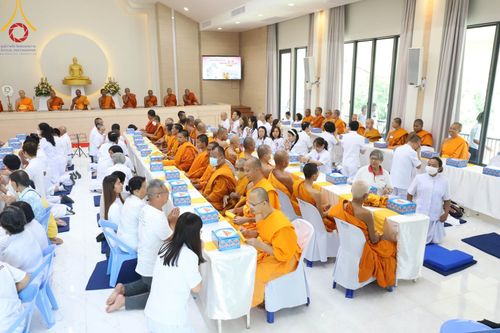 ภาพ No.86198:พิธีถวายมหาสังฆทานคณะสงฆ์ 88 รูป ฉลองครบรอบ 8 ปี ศูนย์ปฏิบัติธรรมพัทลุง วันที่ 21 สิงหาคม พ.ศ.2566