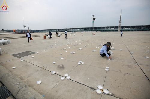 ภาพ No.122398:V.23 อีกนิด การเตรียมงาน เก็บงาน การรับบุญของเจ้าหน้าที่หน่วยงานต่างๆ เพื่อโครงการธรรมยาตรา ปีที่ 12 ระหว่างวันที่ 2 - 31 มกราคม พ.ศ. 2567