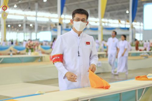 ภาพ No.58231:V.41 เทหมดใจ  ลุยต่อไป ร้อยซาวปี การเตรียมงาน การปฏิบัติงาน และการเก็บงาน ของเจ้าหน้าที่หน่วยงานต่างๆ เพื่อพิธีฉลองอายุวัฒนมงคล 80 ปี หลวงพ่อธัมมชโย และรับถวายมหาสังฆทาน 10,000 กว่าวัดทั่วประเทศ ในวันคุ้มครองโลก จันทร์ที่ 22 เมษายน พ.ศ. 2567