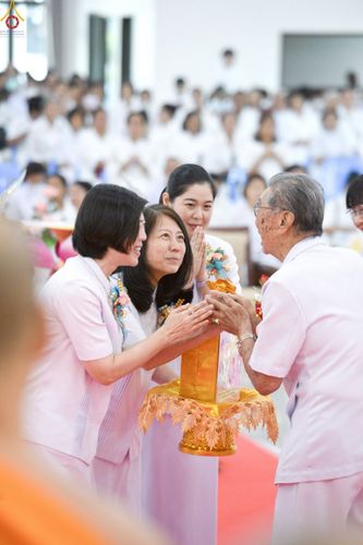 ภาพ No.246859:วันอาทิตย์ที่ 14 กันยายน พ.ศ. 2568 พิธีทอดผ้าป่า ซื้อดิน ปรับพื้นที่ลานธรรม  และพิธีกลั่นแผ่นดิน โปรยทราย สถาปนาองค์พระเจดีย์ เพื่อสร้างสันติภาพโลก  ณ ศูนย์ปฏิบัติธรรมสระบุรี อ.พระพุทธบาท จ.สระบุรี