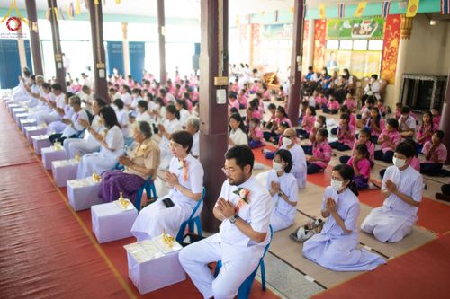 ภาพ No.115411:พิธีทอดผ้าป่าทำนุบำรุงศาสนสถาน ณ วัดศิลามูล ต.หินมูล อ.บางเลน จ.นครปฐม วันที่ 19 มกราคม พ.ศ. 2567