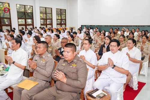 ภาพ No.315146:วันจันทร์ที่ 23 มีนาคม พ.ศ. 2569 พิธีบำเพ็ญกุศล คุณพ่อณรงค์ จินตมากุล  สิริอายุ 99 ปี 11 เดือน โยมบิดา พระครูปลัดรัตนวีรวัฒน์ (รังสฤษดิ์ อิทฺธิจินตโก) ที่ปรึกษาเจ้าคณะจังหวัดปทุมธานี เจ้าอาวาสวัดพระธรรมกาย  ณ ห้องปลูกศรัทธา 2 วัดพระธรรมกาย ปทุมธานี