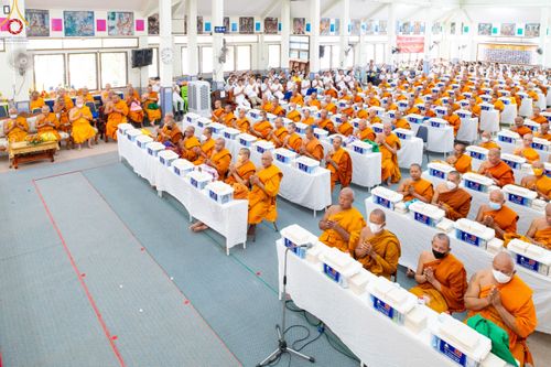 ภาพ No.87316:พิธีถวายสังฆทาน 323 วัด 4 จังหวัดชายแดนภาคใต้  ปีที่ 19 ครั้งที่ 165 พิธีมอบกองทุนหนุนแรงใจช่วยครูใต้  ปีที่ 16 ครั้งที่ 130 และพิธีทำบุญอุทิศส่วนกุศลให้ผู้วายชนม์ ณ วัดพุทธภูมิ อ.เมือง จ.ยะลา วันเสาร์ที่ 9 กันยายน พ.ศ. 2566