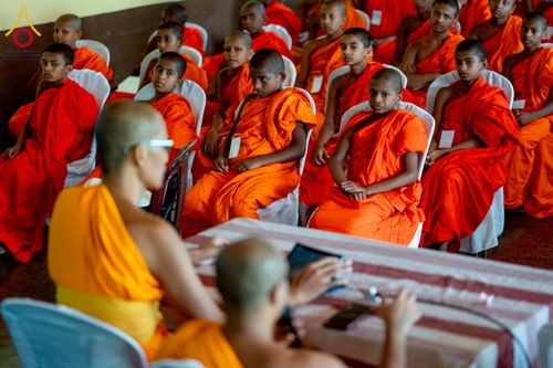 ภาพ No.225581:วันที่ 1 พฤษภาคม พ.ศ. 2568 พิธีเปิดโครงการ สยาม-ลังกา ธรรมยาตรา ฉลองเทศกาลวิสาขบูชาแห่งชาติ ศรีลังกา  และ บูชาธรรม 81 ปี หลวงพ่อธัมมชโย