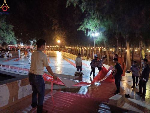 ภาพ No.108266:V.5 ทุ่มพลัง การเตรียมงาน เก็บงาน การรับบุญของเจ้าหน้าที่หน่วยงานต่างๆ เพื่อโครงการธรรมยาตรา กตัญญูบูชามหาปูชนียาจารย์ พระมงคลเทพมุนี (สด จนฺทสโร) พระผู้ปราบมาร อนุสรณ์สถาน 7 แห่ง ปีที่ 12 ระหว่างวันที่ 2 - 31 มกราคม พ.ศ. 2567