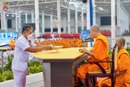 ภาพ No.127074:พิธีมอบใบประกาศเกียรติคุณองค์กรนานาชาติ และหน่วยงานที่ชักชวนคนร่วมโครงการนั่งสมาธิเพื่อสันติภาพโลกมากที่สุด วันอาทิตย์ที่ 1 มีนาคม พ.ศ. 2567 ณ สภาธรรมกายสากล วัดพระธรรมกาย