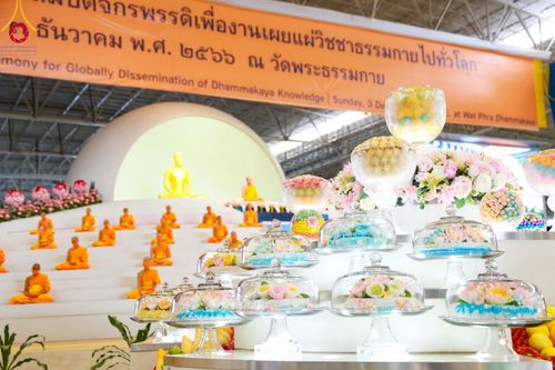 ภาพ No.99731:พิธีปฏิบัติธรรมและพิธีบูชาข้าวพระ ในวันอาทิตย์ต้นเดือนที่ 3 ธันวาคม พ.ศ. 2566 ณ สภาธรรมกายสากล วัดพระธรรมกาย จ.ปทุมธานี