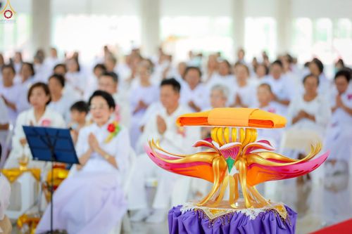 ภาพ No.260053:วันศุกร์ ที่ 17 ตุลาคม พ.ศ. 2568 ทอดกฐินสามัคคี "สร้างรัตนบัลลังก์ รองรับองค์พระประธาน"  ณ ธุดงคสถานนครสวรรค์ ต.หัวถนน อ.ท่าตะโก จ.นครสวรรค์