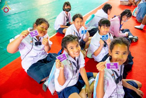 ภาพ No.271179:วันที่ 18 พฤศจิกายน พ.ศ. 2568 รวมพลังเด็กดี V-Star ผู้นำฟื้นฟูศีลธรรมโลก ประจำปี 2568 จังหวัดราชบุรี ณ ศูนย์อบรมเยาวชนผาสุกวนิช