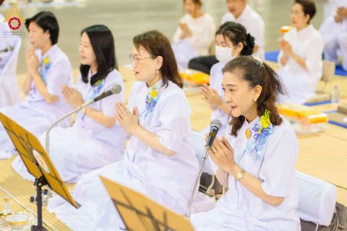 ภาพ No.120612:พิธีถวายภัตตาหารเป็นสังฆทาน แด่คณะพระธรรมยาตรา ปีที่ 12 วันที่ 29 มกราคม พ.ศ. 2567 ณ สภาธรรมกายสากล วัดพระธรรมกาย