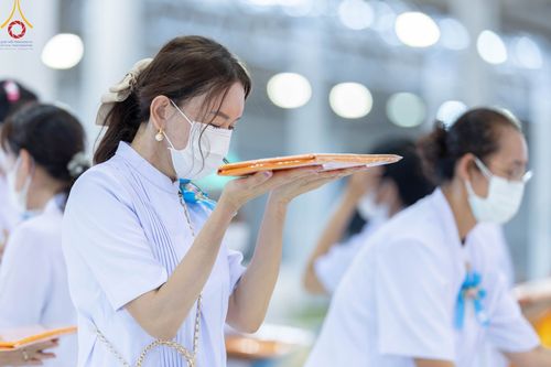 ภาพ No.99793:พิธีทอดผ้าป่า ต้นสมบัติจักรพรรดิ ในวันอาทิตย์ที่ 3 ธันวาคม พ.ศ. 2566 ณ สภาธรรมกายสากล วัดพระธรรมกาย จ.ปทุมธานี