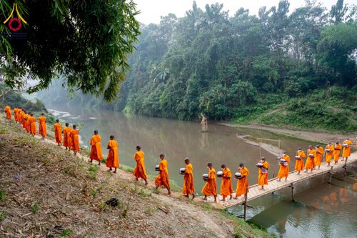 ภาพ No.130977:Photo Story ปฐมบรรพชาชาวพุทธมาร์มา Episode 4/5 วันที่ 13 กุมภาพันธ์พ.ศ. 2567 ณ วัดธัมจักร อรัญกุฏิ บังกลาเทศ