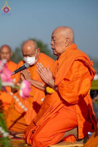 ภาพ No.130470:พิธีบรรพชาธรรมทายาท ในโครงการบรรพชา 1,250 รูป ณ แดนประสูติ สวนลุมพินี ประเทศเนปาล วันที่ 9 มีนาคม พ.ศ. 2567