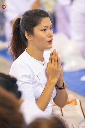 ภาพ No.124429:พิธีตักบาตรในวันมาฆบูชา ณ บ้านแก้วเรือนทองคุณยายฯ วัดพระธรรมกาย จ.ปทุมธานี วันเสาร์ที่ 24 กุมภาพันธ์ พ.ศ. 2567