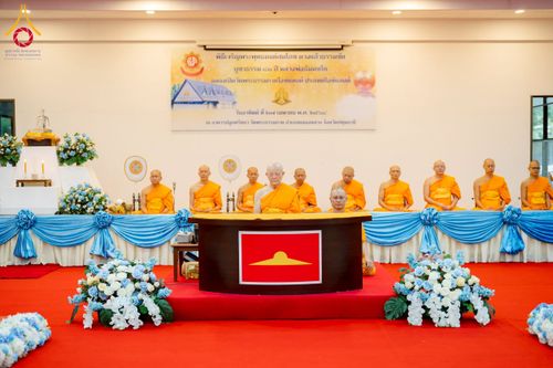 ภาพ No.221379:วันอาทิตย์ที่ 27 เมษายน พ.ศ. 2568 พิธีเจริญพระพุทธมนต์สมโภชดวงแก้วธรรมชัย เนื่องในโอกาสบูชาธรรม 81 ปีหลวงพ่อธัมมชโย อัญเชิญประดิษฐานเนื่องในโอกาสสถาปนาวัดพระธรรมกายไอซ์แลนด์ ณ อาคารปลูกศรัทธา 1 วัดพระธรรมกาย อำเภอคลองหลวง จังหวัดปทุมธานี