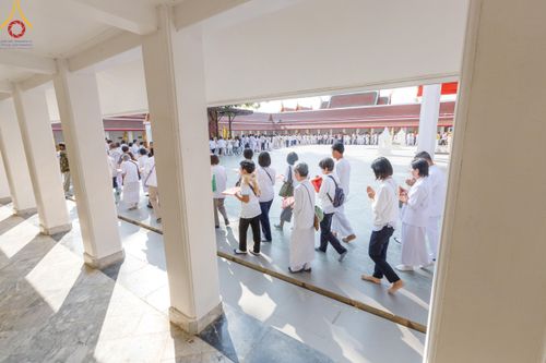 ภาพ No.189577:พิธีทอดผ้าป่าทำนุบำรุงศาสนสถาน ในโครงการธรรมยาตรา กตัญญูบูชา มหาปูชนียาจารย์ พระมงคลเทพมุนี(สด จนฺทสโร) พระผู้ปราบมาร อนุสรณ์สถาน 7 แห่ง ปีที่ 13 ณ วัดสองพี่น้อง ต.ต้นตาล อ.สองพี่น้อง จ.สุพรรณบุรี วันที่ 5 มกราคม พ.ศ. 2568