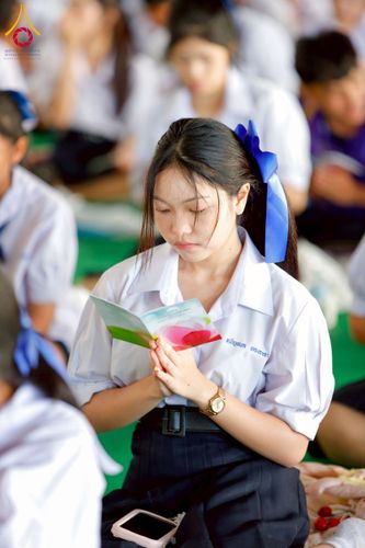 ภาพ No.266744:วันที่ 5 พฤศจิกายน พ.ศ. 2568 รวมพลังเด็กดี V-Star ผู้นำฟื้นฟูศีลธรรมโลก ณ พุทธอุทยานนานาชาติ จังหวัดหนองคาย