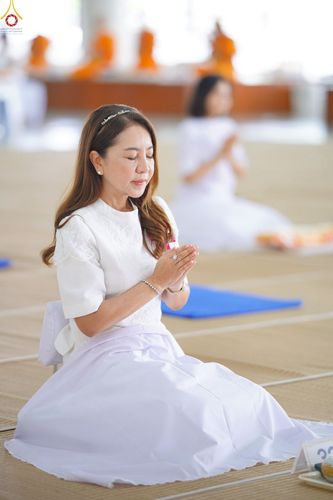 ภาพ No.230425:วันที่ 28 มิถุนายน พ.ศ. 2568 พิธีถวายภัตตาหารเมนูสวรรค์ เพื่อการบรรลุธรรม ณ หอฉันคุณยายอาจารย์ฯ วัดพระธรรมกาย