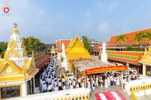 ภาพ No.300825:วันที่ 22 มกราคม พ.ศ. 2569 พิธีทอดผ้าป่าทำนุบำรุงศาสนสถาน ณ วัดบางปลา อ.บางเลน จ.นครปฐม ในโครงการธรรมยาตรา กตัญญูบูชา มหาปูชนียาจารย์ พระมงคลเทพมุนี(สด จนฺทสโร) พระผู้ปราบมาร อนุสรณ์สถาน 7 แห่ง ปีที่ 14