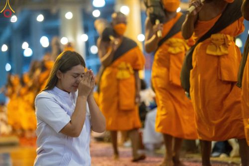 ภาพ No.120541:พิธีต้อนรับพระธรรมยาตรา ในโครงการธรรมยาตรา กตัญญูบูชา มหาปูชนียาจารย์ พระมงคลเทพมุนี(สด จนฺทสโร) พระผู้ปราบมาร อนุสรณ์สถาน 7 แห่ง ปีที่ 12 วันที่ 28 มกราคม พ.ศ. 2567 ณ วัดพระธรรมกาย จ.ปทุมธานี (ชุดที่ 2)
