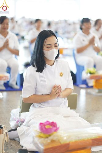 ภาพ No.131663:พิธีร่วมบุญบรรพชาสามเณร 5,000 รูป ณ บ้านแก้วเรือนทองคุณยาย สภาธรรมกายสากล วัดพระธรรมกาย วันเสาร์ที่ 23 มีนาคม พ.ศ. 2567