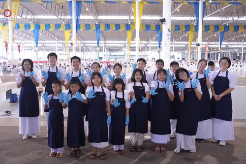 ภาพ No.125437:V.27 มาฆะ สาธุ  การรับบุญเตรียมงาน ปฎิบัติงาน เก็บงาน ของเจ้าหน้าที่หน่วยงานต่างๆ เพื่อวันมาฆบูชา วันเสาร์ที่ 24 กุมภาพันธ์  พ.ศ. 2567 ณ วัดพระธรรมกาย จ.ปทุมธานี