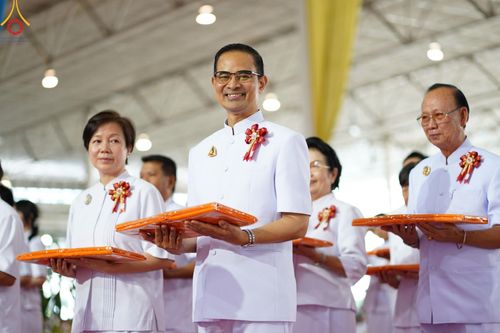 ภาพ No.160196:พิธีทอดผ้าป่าสมทบกฐินวัดพระธรรมกาย และสมทบกฐิน 30,000 วัดทั่วไทย ครั้งที่ 3 ณ สภาธรรมกายสากล วัดพระธรรมกาย วันพฤหัสบดีที่ 10 ตุลาคม พ.ศ. 2567