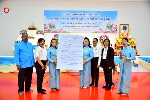 ภาพ No.248084:วันอาทิตย์ที่ 14 กันยายน พ.ศ. 2568 การประชุมเครือข่ายพุทธสมาคม ภาคกลางและภาคตะวันออก ประจำปี 2568 “รวมพลังพุทธสมาคม ส่งเสริม สนับสนุน การปฏิบัติตามหลักพระพุทธศาสนา เพื่อสู่สังคมแห่งการเปลี่ยนแปลง” ณ วัดพระธรรมกาย อ.คลองหลวง จ.ปทุมธานี