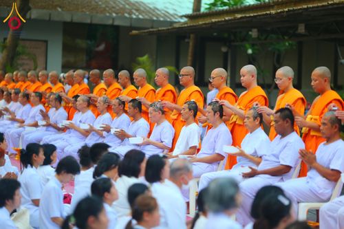 ภาพ No.135786:พิธีปลงผมธรรมทายาท โครงการบรรพชาและอุปสมบทหมู่ รุ่นบูชาธรรม 80 ปี หลวงพ่อธัมมชโย ณ หมู่บ้านบรรลุธรรม วัดพระธรรมกาย วันที่ 7 เมษายน พ.ศ. 2567