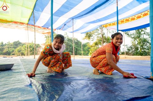 ภาพ No.127245:Photo Story ปฐมบรรพชาชาวพุทธมาร์มา เริ่ม วันที่ 2 กุมภาพันธ์ พ.ศ. 2567 ณ วัดธัมจักร อรัญกุฏิ เมืองรัมการ์ คาร์กาชารี บังกลาเทศ