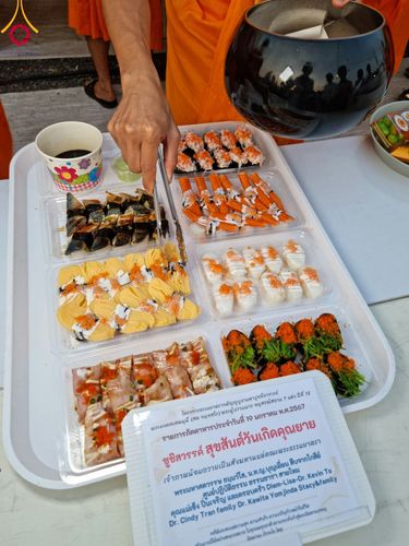 ภาพ No.115131:พิธีถวายภัตตาหารเป็นสังฆทาน แด่คณะพระธรรมยาตรา ปีที่ 12 วันที่ 19 มกราคม พ.ศ. 2567 ณ วัดโบสถ์(บน) บางคูเวียง จ.นนทบุรี