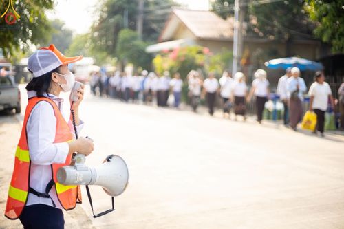 ภาพ No.113478:V.12 พลังหมู่ การเตรียมงาน เก็บงาน การรับบุญของเจ้าหน้าที่หน่วยงานต่างๆ เพื่อโครงการธรรมยาตรา ปีที่ 12 ระหว่างวันที่ 2 - 31 มกราคม พ.ศ. 2567