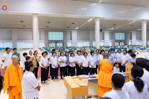 ภาพ No.60904:V.37 ยิ่งกว่าดี เพื่อ 80 ปีของพ่อ ภาพการเตรียมงานของหน่วยงานต่างๆ เพื่อพิธีฉลองอายุวัฒนมงคล 80 ปี หลวงพ่อธัมมชโย และรับถวายมหาสังฆทาน 10,000 กว่าวัดทั่วประเทศ ในวันคุ้มครองโลก วันจันทร์ที่ 22 เมษายน พ.ศ. 2567