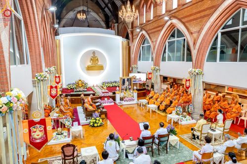 ภาพ No.142646:พิธีพัทธสีมา ประดิษฐานลูกนิมิตมหาสมบัติ สถาปนาอุโบสถวัดพระธรรมกายลอนดอน บูชาธรรม 80 ปี หลวงพ่อธัมมชโย วันเสาร์ที่ 22 มิถุนายน พ.ศ. 2567