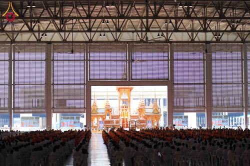 ภาพ No.316600:วันอาทิตย์ที่ 29 มีนาคม พ.ศ. 2569 พิธีทอดผ้าบังสุกุลและพิธีชำระร่าง โยมพ่อณรงค์ จินตมากุล  สิริอายุ 99 ปี 11 เดือน โยมบิดา พระครูปลัดรัตนวีรวัฒน์ (รังสฤษดิ์ อิทฺธิจินตโก) ที่ปรึกษาเจ้าคณะจังหวัดปทุมธานี เจ้าอาวาสวัดพระธรรมกาย  ณ ฌาปนสถานชั่วคราว ทางเข้า 