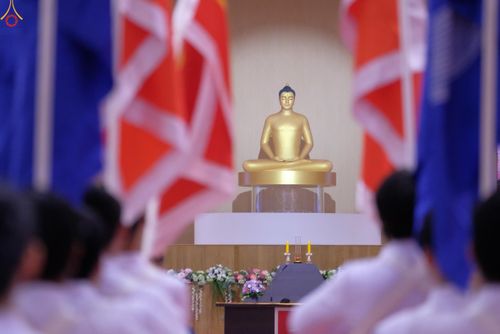 ภาพ No.311979:วันอังคารที่ 3 มีนาคม พ.ศ.2569 พิธีมอบโล่วัชรเกียรติยศ โครงการตอบปัญหาธรรมะทางก้าวหน้า ครั่งที่ 43, พิธีมอบโล่วัชรเกียรติยศ โครงการสอบตอบปัญหาศีลธรรม เพื่อสันติภาพโลก (World-Pec) ครั้งที่ 19 ณ สภาธรรมกายสากล วัดพระธรรมกาย