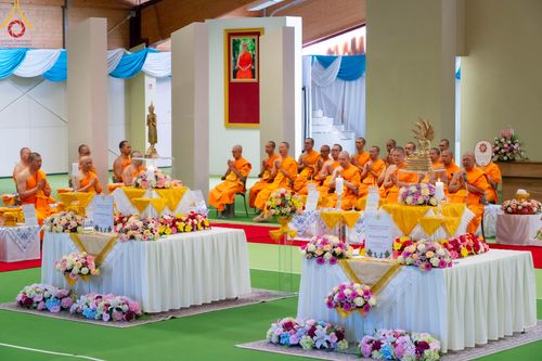 ภาพ No.91695:พิธีวิหารสังฆทาน เพื่อการเผยแผ่พระพุทธศาสนา วิชชาธรรมกายในทวีปยุโรป ในวาระอายุวัฒนมงคล 60 ปี พระวิเทศภาวนาธรรม วันอาทิตย์ที่ 22 ตุลาคม พ.ศ.2566 ณ วัดพระธรรมกายบาวาเรีย