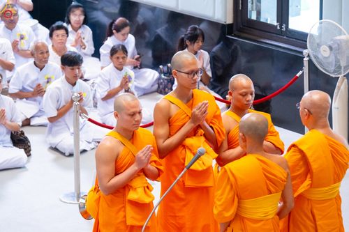 ภาพ No.328497:วันเสาร์ที่ 2 พฤษภาคม พ.ศ.2569 พิธีอุปสมบทสามเณรเตรียม DCI รุ่นที่ 23 ณ อุโบสถพระไตรปิฎก วัดพระธรรมกาย จังหวัดปทุมธานี