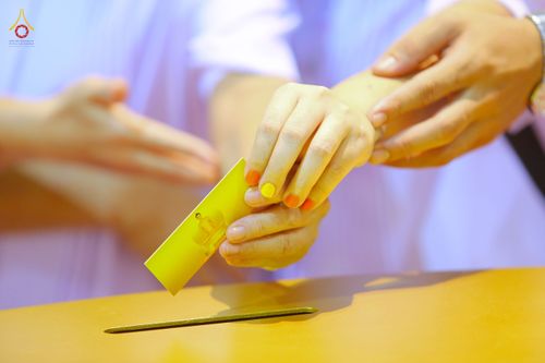 ภาพ No.81675:พิธีหล่อพระประธานเพื่อประดิษฐาน ณ ห้องแก้วสารพัดนึก 2 เนื่องในวันวิสาขบูชา วันเสาร์ที่ 3 มิถุนายน 2566 ณ วัดพระธรรมกาย จ.ปทุมธานี