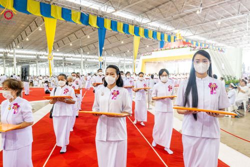 ภาพ No.90071:พิธีปฎิบัติธรรมและพิธีทอดผ้าป่าสมทบกฐินครั้งที่ 3 เนื่องใน 139 ปี วันคล้ายวันเกิดด้วยรูปกายเนื้อ พระมงคลเทพมุนี (สด จนฺทสโร) พระผู้ปราบมาร วันอังคารที่ 10 ตุลาคม พ.ศ. 2566 ณ วัดพระธรรมกาย จ.ปทุมธานี