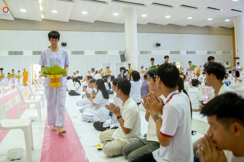 ภาพ No.316758:วันเสาร์ที่ 28 มีนาคม พ.ศ.2569 พิธีปลงผมนาคธรรมทายาท โครงการสามเณรยุวธรรมทายาท รุ่นที่ 34 โครงการสามเณรมัชฌิมธรรมทายาท รุ่นที่ 30 ณ มหารัตนวิหารคด 13 วัดพระธรรมกาย