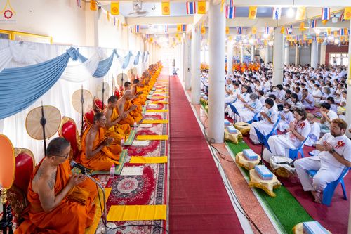 ภาพ No.301231:วันที่ 22 มกราคม พ.ศ. 2569 พิธีทอดผ้าป่าทำนุบำรุงศาสนสถาน ณ วัดใหม่พิบูลย์ผล อ.สองพี่น้อง จ.สุพรรณบุรี ในโครงการธรรมยาตรา กตัญญูบูชา มหาปูชนียาจารย์ พระมงคลเทพมุนี(สด จนฺทสโร) พระผู้ปราบมาร อนุสรณ์สถาน 7 แห่ง ปีที่ 14